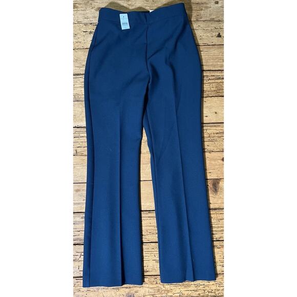 Ann Taylor LOFT Womens Size 6P Blue The Side Zip Trouser - NWT - Picture 1 of 9